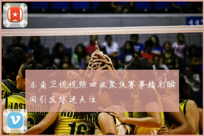 东南卫视视频回放聚焦赛事精彩瞬间引发球迷关注